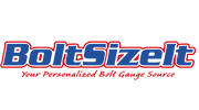 Logo of BoltSizelt in red and blue text