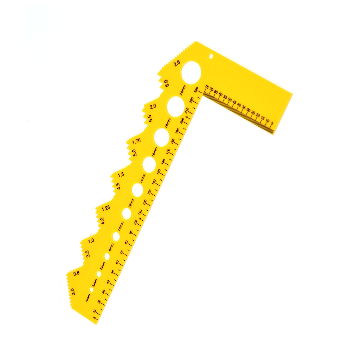 BoltSizeIt Metric L-Gauge <br> (4mm – 20mm)
